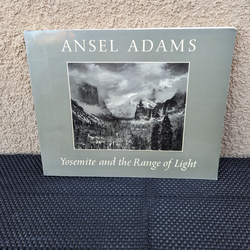 ANSEL ADAMS Yosemite & The Range of Light Book 1979